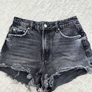 Zara denim shorts